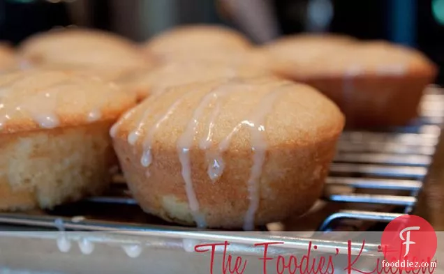 Glazed Lemon & Orange Cupcakes