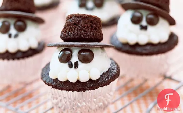 Skeleton Cupcakes