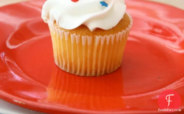 Fourth Of July Buttermilk Cupcakes