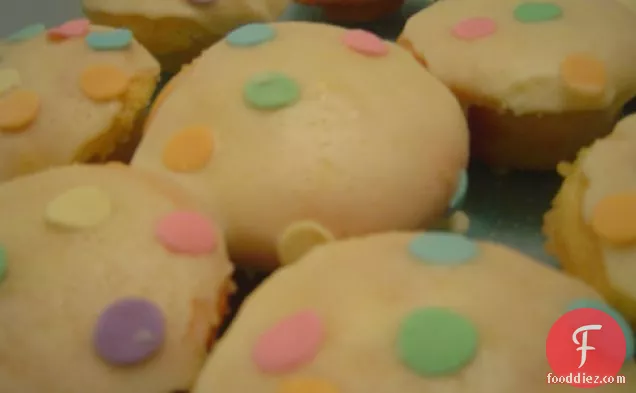 Orange Chiffon Cupcakes