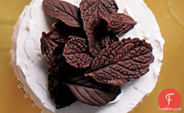 Chocolate-mint Cupcakes