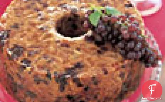 Dried Cherry-Almond Fruitcake