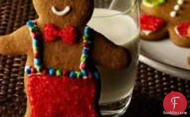 Hazelnut Gingerbread People
