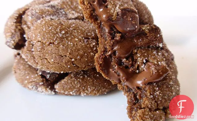 Chewy Chocolate Gingerbread Cookies
