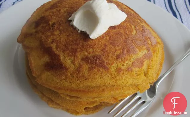 Comfort Food Week: Pumpkin-gingerbread Pancakes