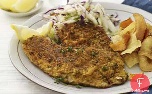 Crackers-and-parmesan-crusted Fish Fillets