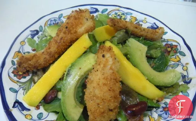 Tropical Mexican Salad with Fish