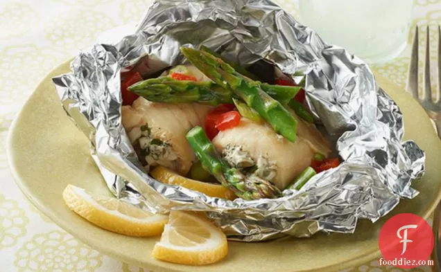 Grilled-Fish Foil Packets
