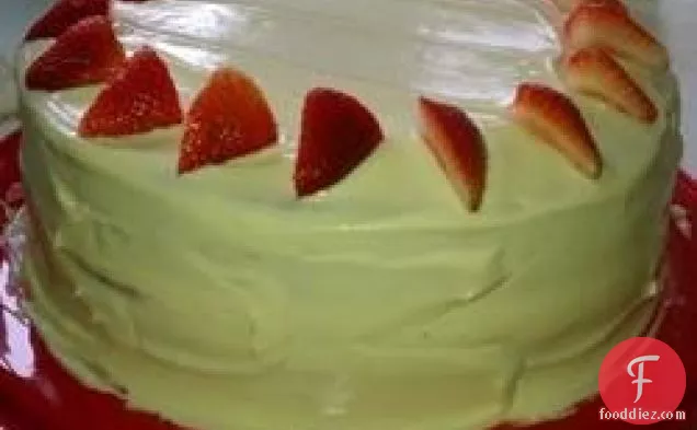 Strawberry Marble Cake