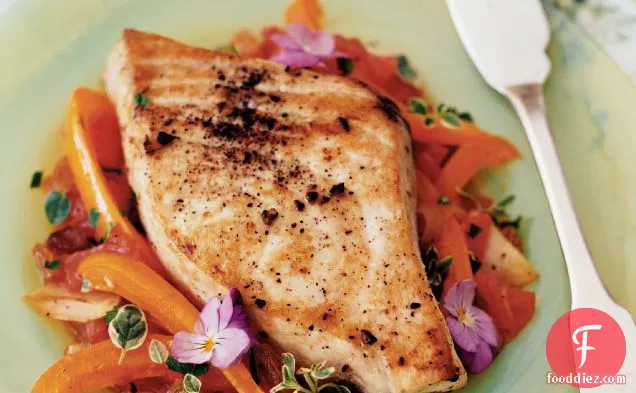 Sweet-and-Sour Swordfish