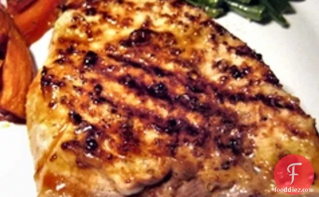 Honey-mustard Swordfish Steaks