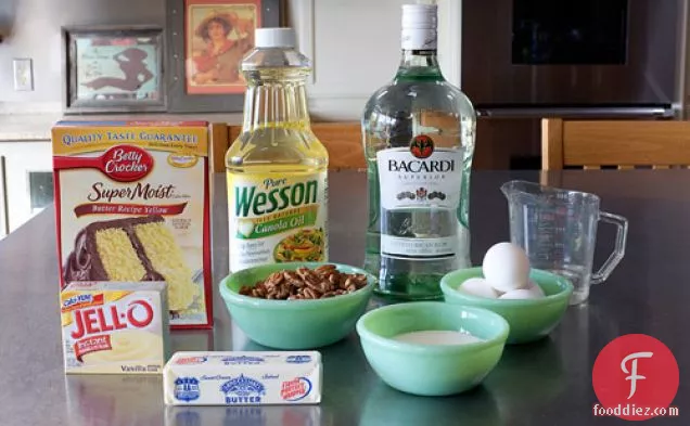 Pw’s Mother-in-law’s Christmas Rum Cake