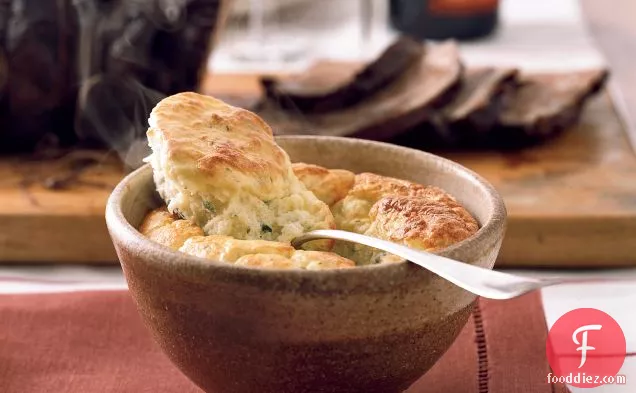 Herbed Potato Soufflé