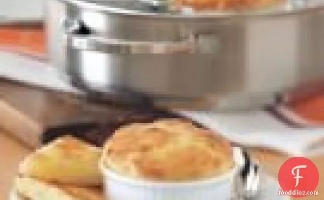 Cheese & Chive Soufflés
