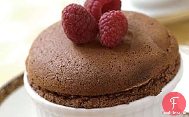 Chocolate-espresso Mini Soufflés