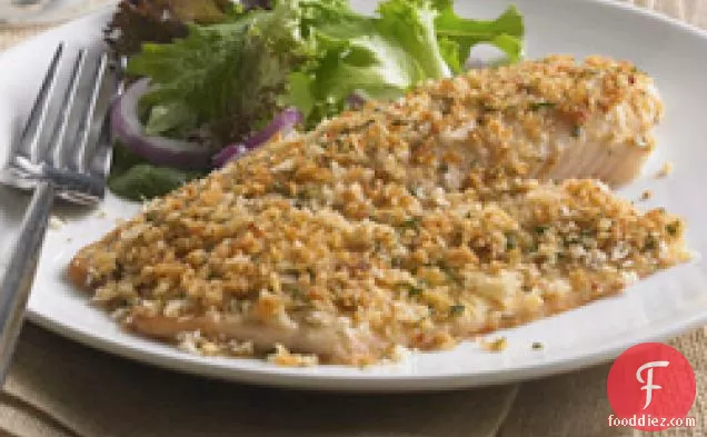 Parmesan-Crusted Tilapia for Two