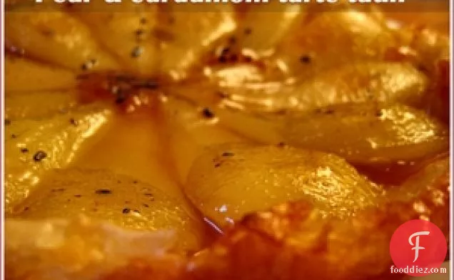 Pear & Cardamom Tarte Tatin