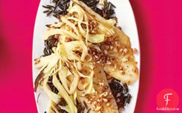 Cashew-crusted Tilapia With Wild Rice