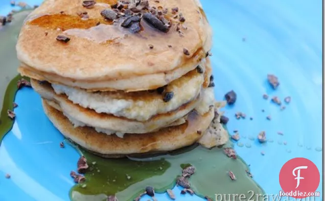 Gluten-free Vegan Tiramisu Pancakes