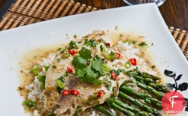 Tilapia Baked in Thai Green Curry