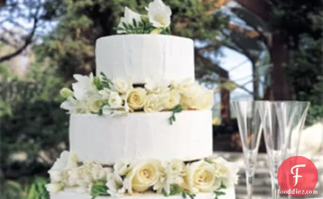 White Chocolate and Lemon Wedding Cake