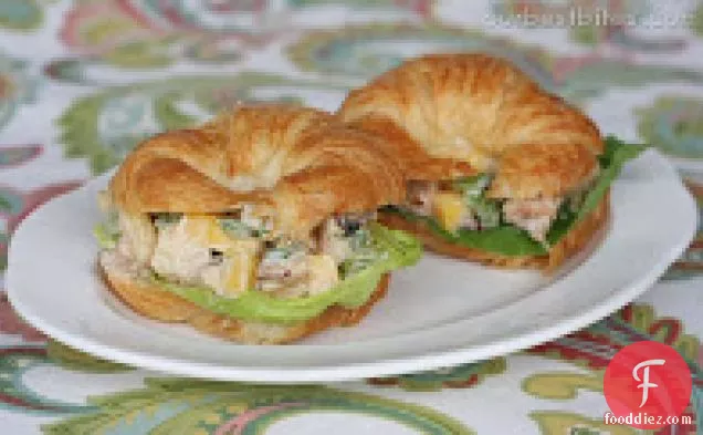 Teriyaki Chicken Salad Sandwiches