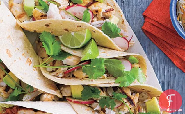 Grilled Tilapia Soft Tacos