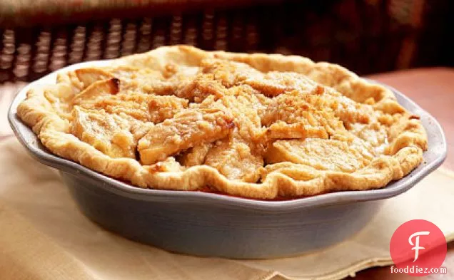 Caramel-Apple Crumb Pie