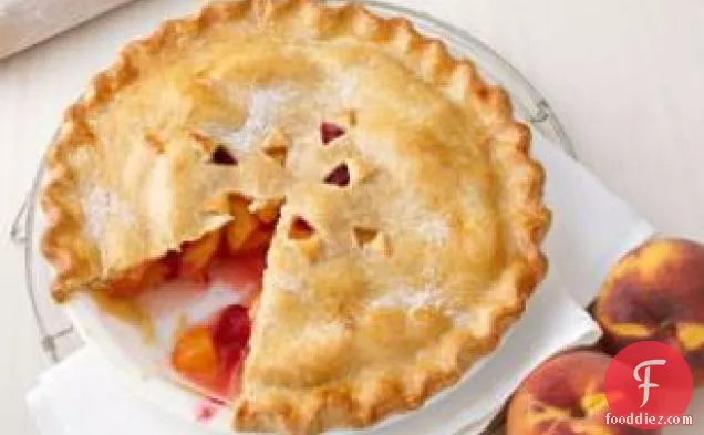 Peach-raspberry Pie