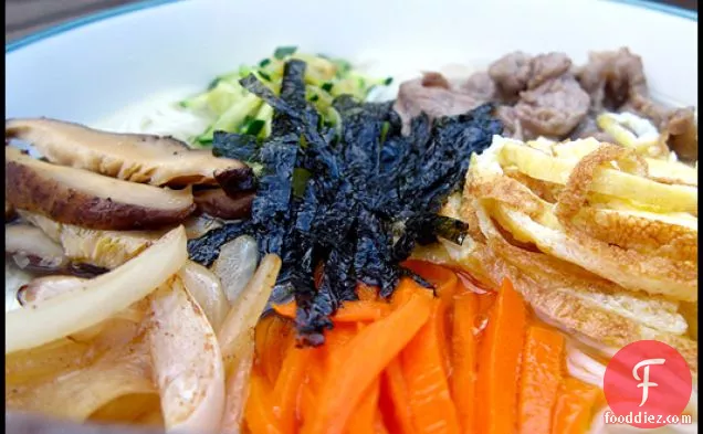 Mool Gooksu (korean Mixed Noodles In Anchovy Broth)