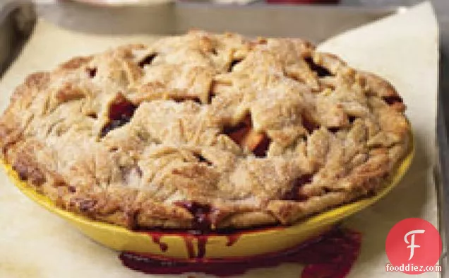 Apple-blackberry Pie With 