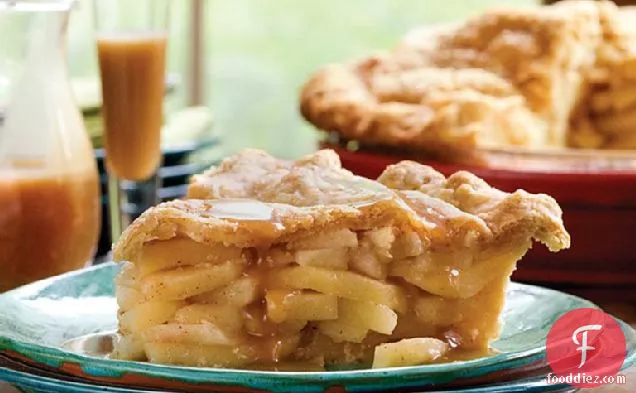 Double Apple Pie With Cornmeal Crust