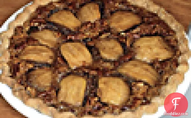 Caramelized-Apple and Pecan Pie