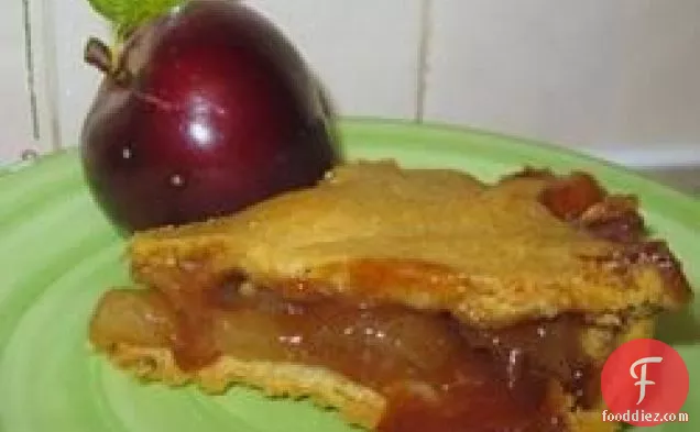 Orange-glazed Apple Pie