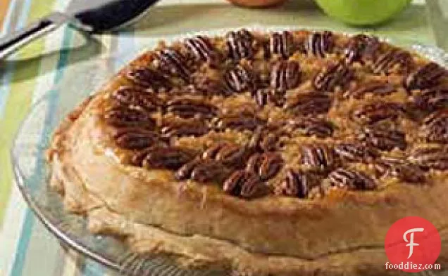 Tipsy Apple Pecan Pie