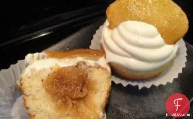 Apple Pie & Ice Cream Frosted Cupcakes