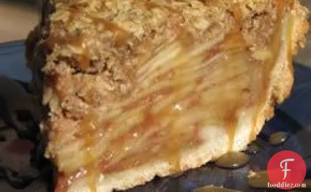 Dutch Apple Pie with Oatmeal Streusel