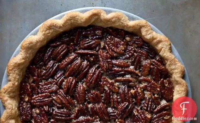 Spiced Maple Pecan Pie With Star Anise