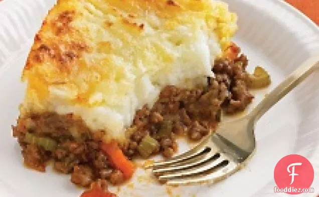 Cheddar-topped Shepherd's Pie