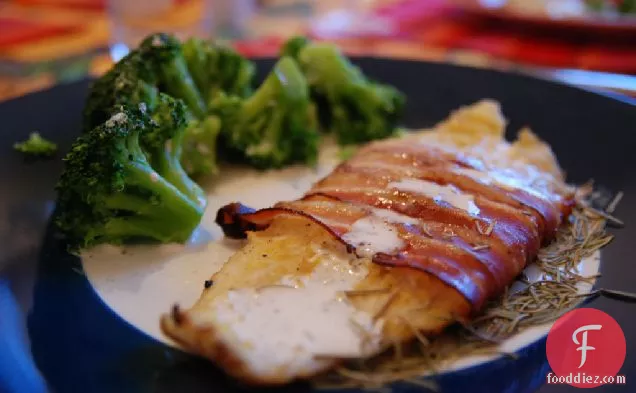 Bacon Wrapped Trout With Pesto Recipe