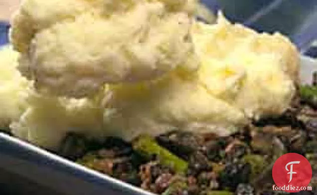 Mushroom & Asparagus Shepherd's Pie