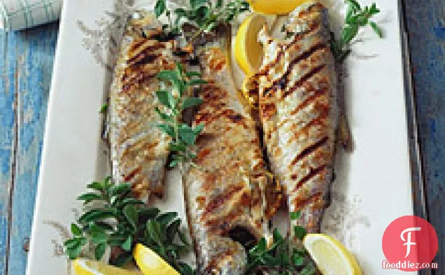 Grilled Trout With Oregano