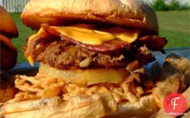 Hawaiian Belly Buster Burgers