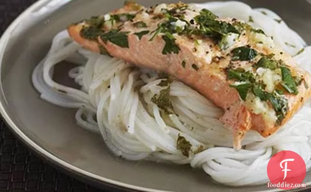Steamed Trout With Ginger & Garlic