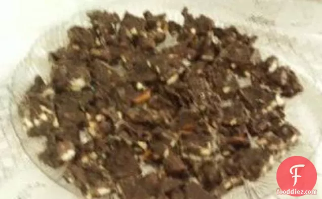 Chocolate Bits N Pieces Crunch Squares
