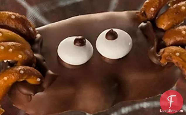 रीज़ की मूंगफली का मक्खन कद्दू मकड़ी