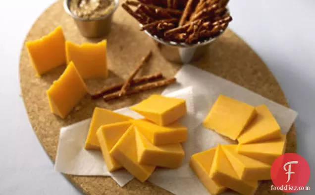 Pub-Style Cheddar Cheese Board