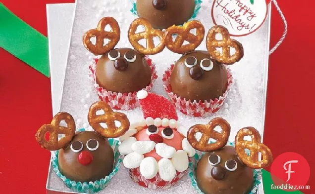 Santa and Reindeer Truffles