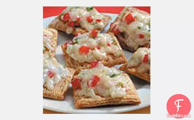 Toasted 2-Cheese Confetti Crackers