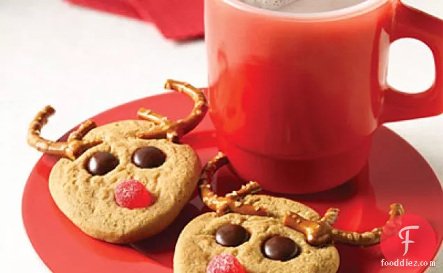 Slice ‘n Bake Rudolph Cookies